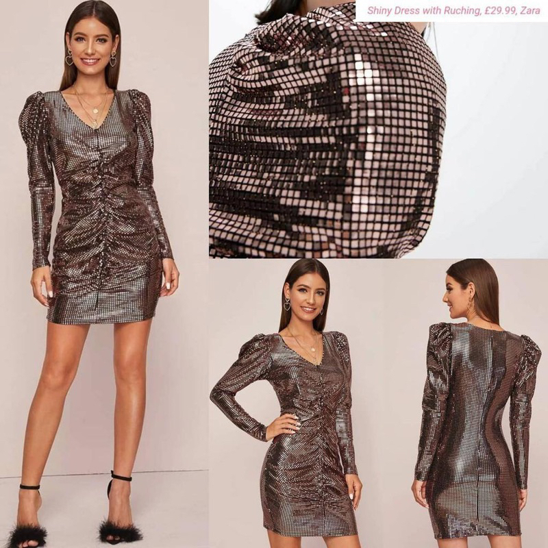 Dress Sexy bling bling zarzar