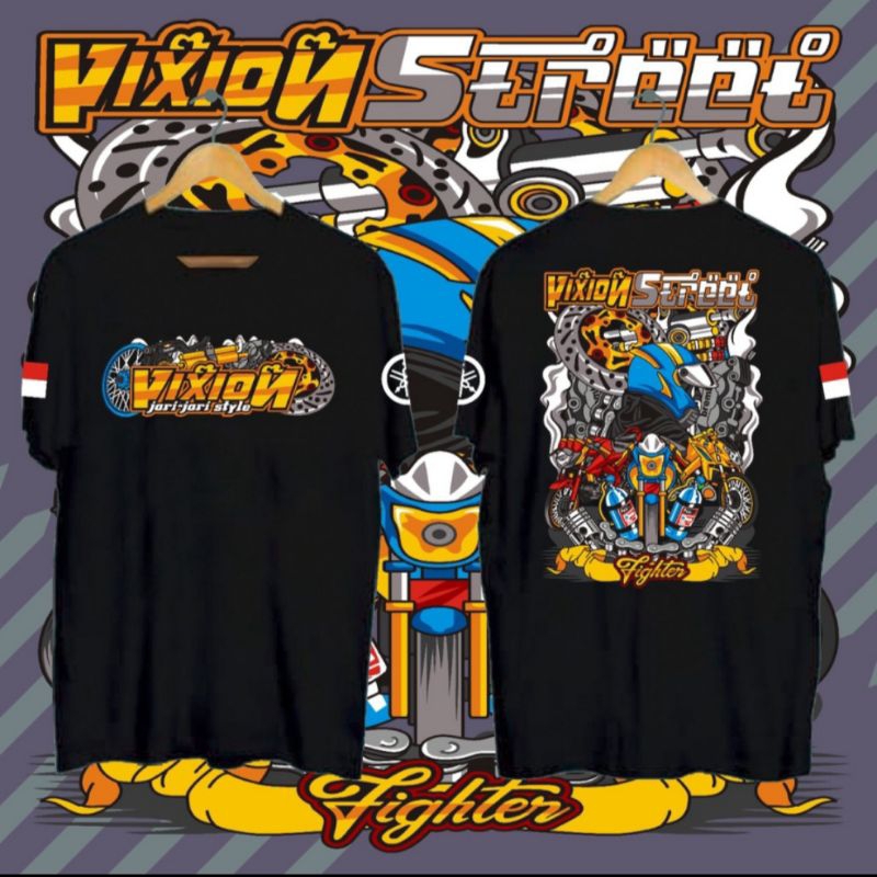 Kaos Vixion Street Fighter