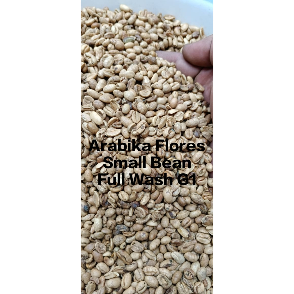

Biji Kopi/Green Bean Flores Small Bean Full Wash 1KG