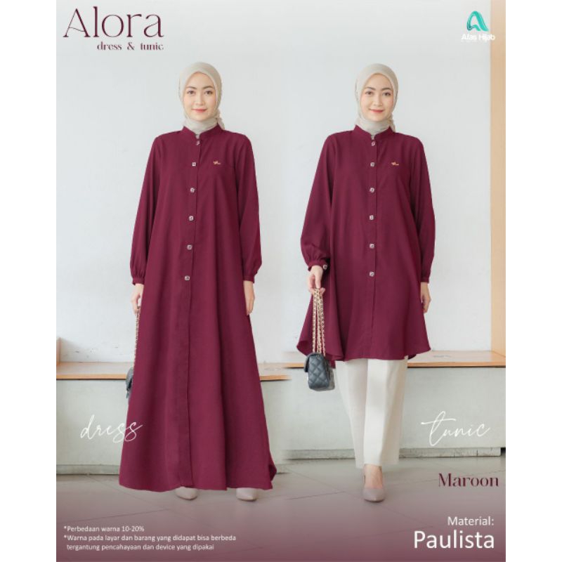 ALORRA DRESS DAN TUNIC BY AFAS HIJAB