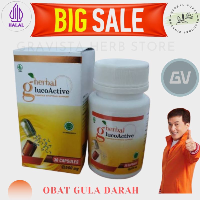 GLUCOACTIVE OBAT DIABETES OBAT KENCING MANIS GLUCOACTIVE OBAT DARAH TINGGI ASLI ORIGINAL