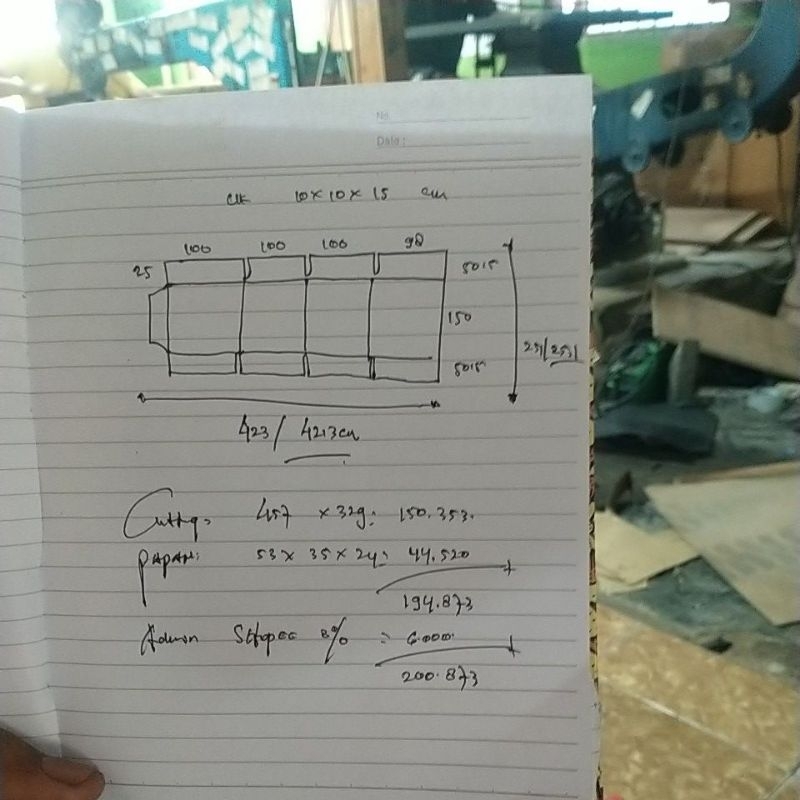

pisaupond kardus custom UK 10x10x15