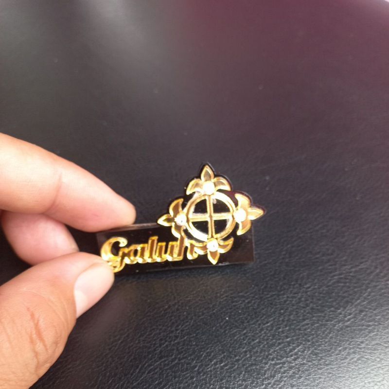 Pin Galuh Cakra Rahayu Kencana Akrilik Magnet