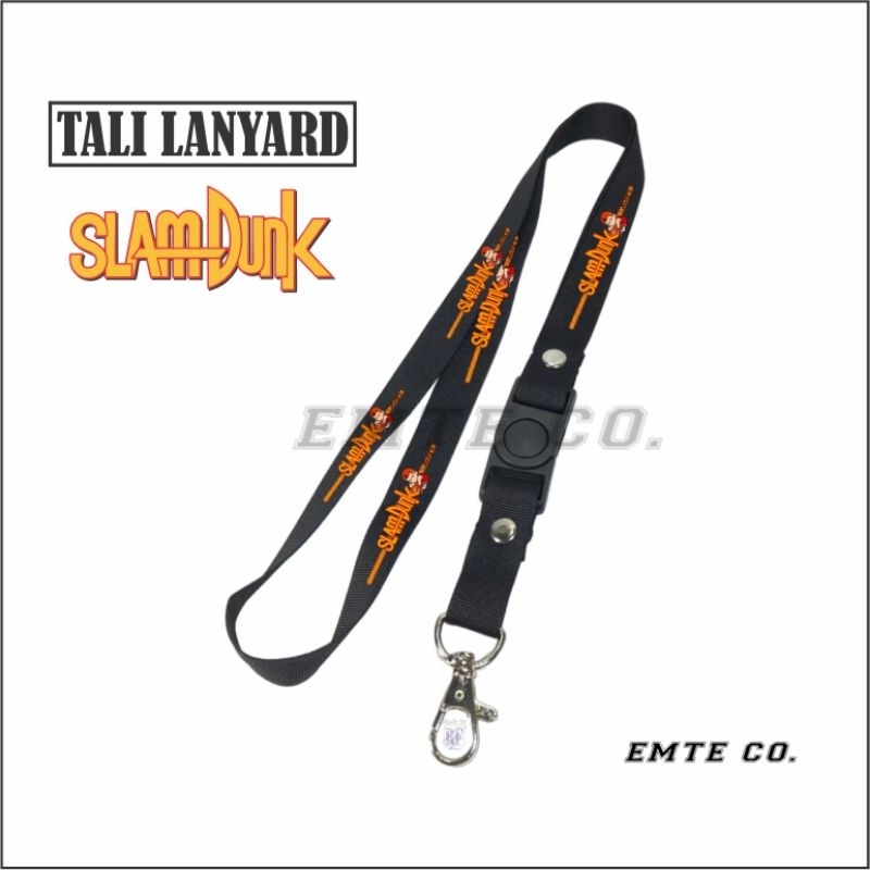 

LANYARD SLAMDUNK tali lanyard basketGANTUNGAN LEHER ID CARD / GANTUNGAN HP