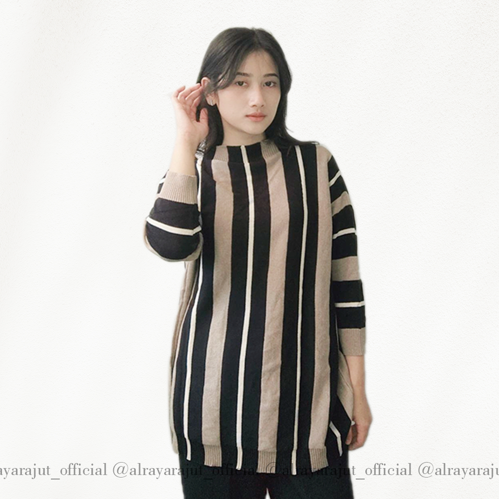 SWEATER RAJUT WANITA JUMBO / MASYA / SWEATER RAJUT WANITA  IMPORT LENGAN PANJANG WEATER RAJUT ALL SI