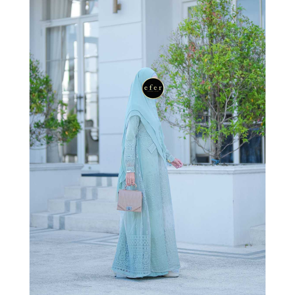 MAYDA Gamis Dress Set by Efer Premium Syari