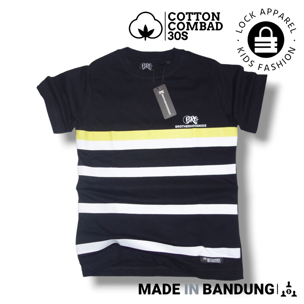 Baju Kaos Anak Usia 1-12 Tahun Bahan Cotton 30s Soft