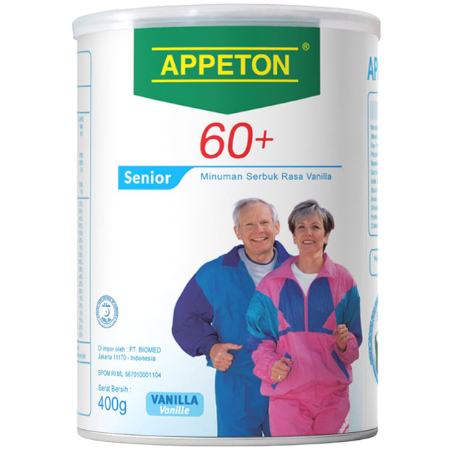 

APPETON 60 PLUS VANILLA 400GR