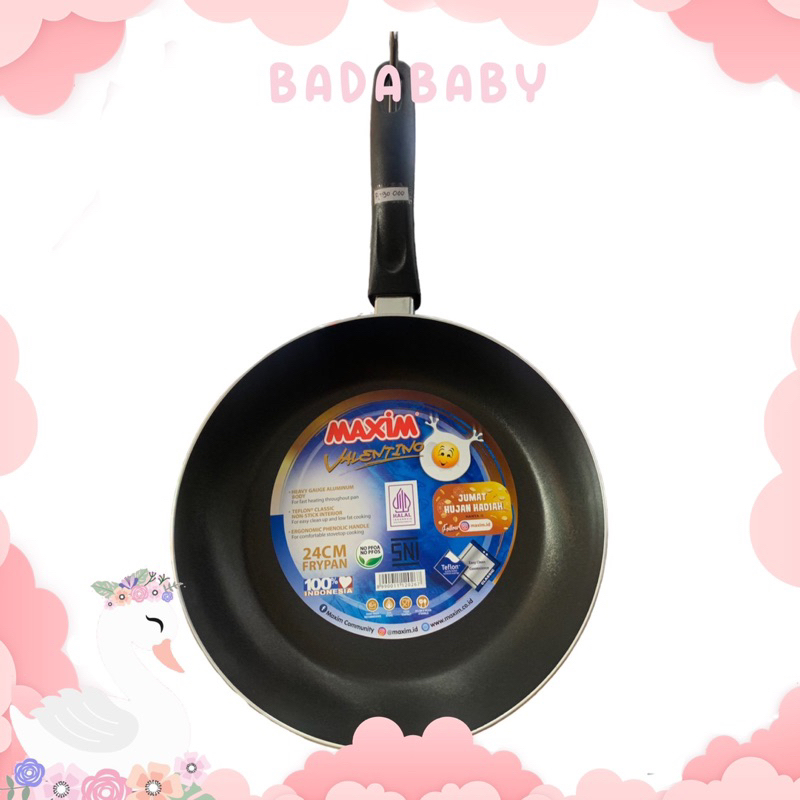 MAXIM FRYPAN 24CM TEFLON ANTI LENGKET
