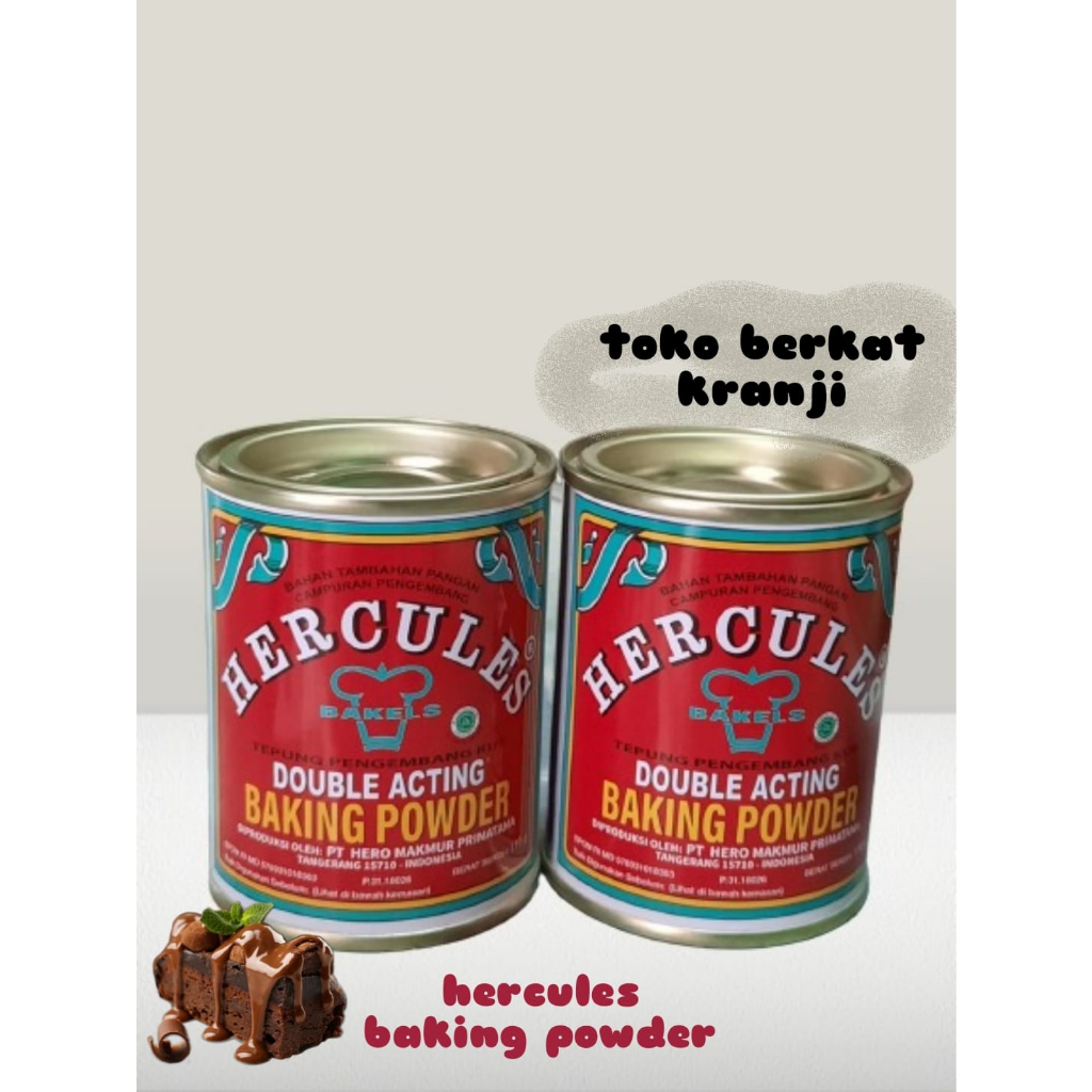 

Baking powder hercules klg 110gr