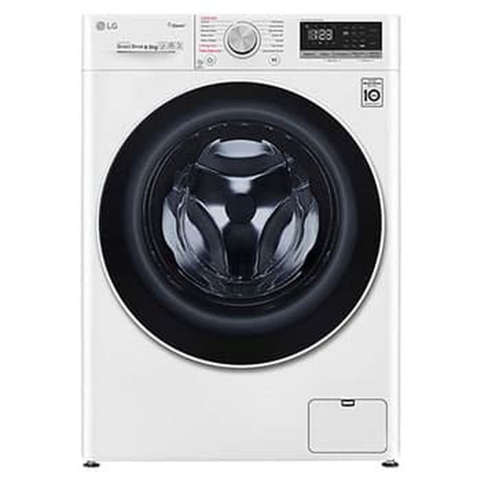 Mesin cuci LG Front loading 8,5kg FV1285S3WS / FV 1285 S3WS
