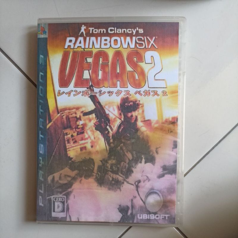 CD PS3 Tom Clancy Rainbow Six Vegas 2 (Subbitle Inggris)