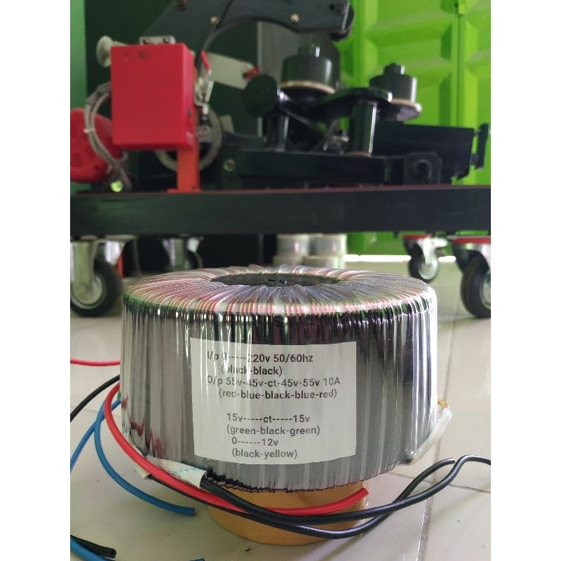 Trafo 10A CT 55v-45v donat