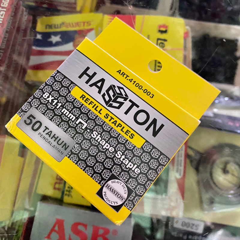 

mata staples tembak Isi staples 8mm x 11mm Hasston Prohex