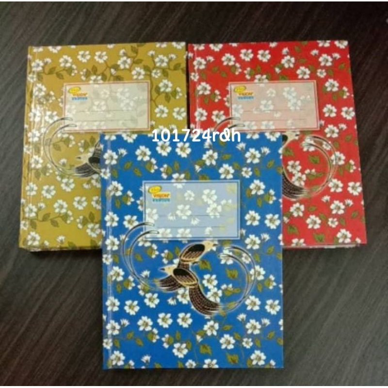 

Promo murah buku vision hard cover 100 lembar ukuran quarto, ukuran kwarto