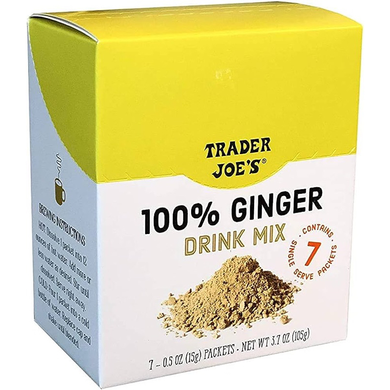 

Trader Joe's 100% Natural Ginger Drink Mix 7-0.5oz (15g) Packets.