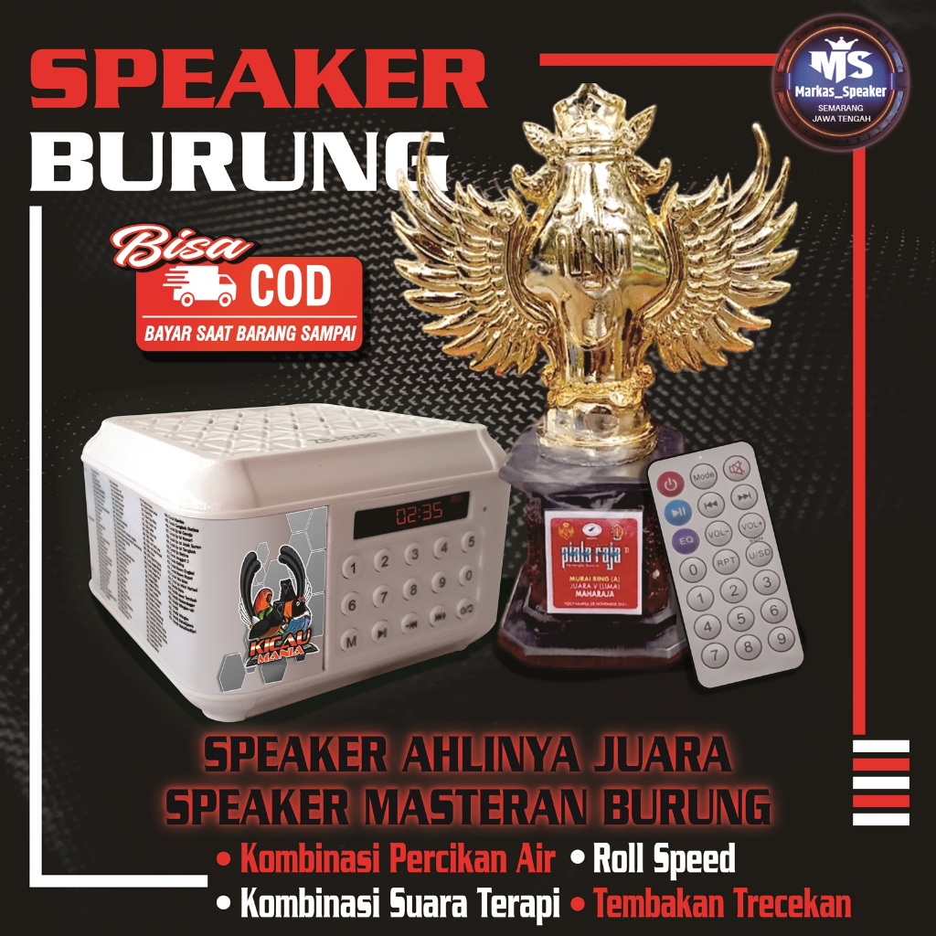 SPEAKER MASTERAN BURUNG MASTERAN TERLENGKAP