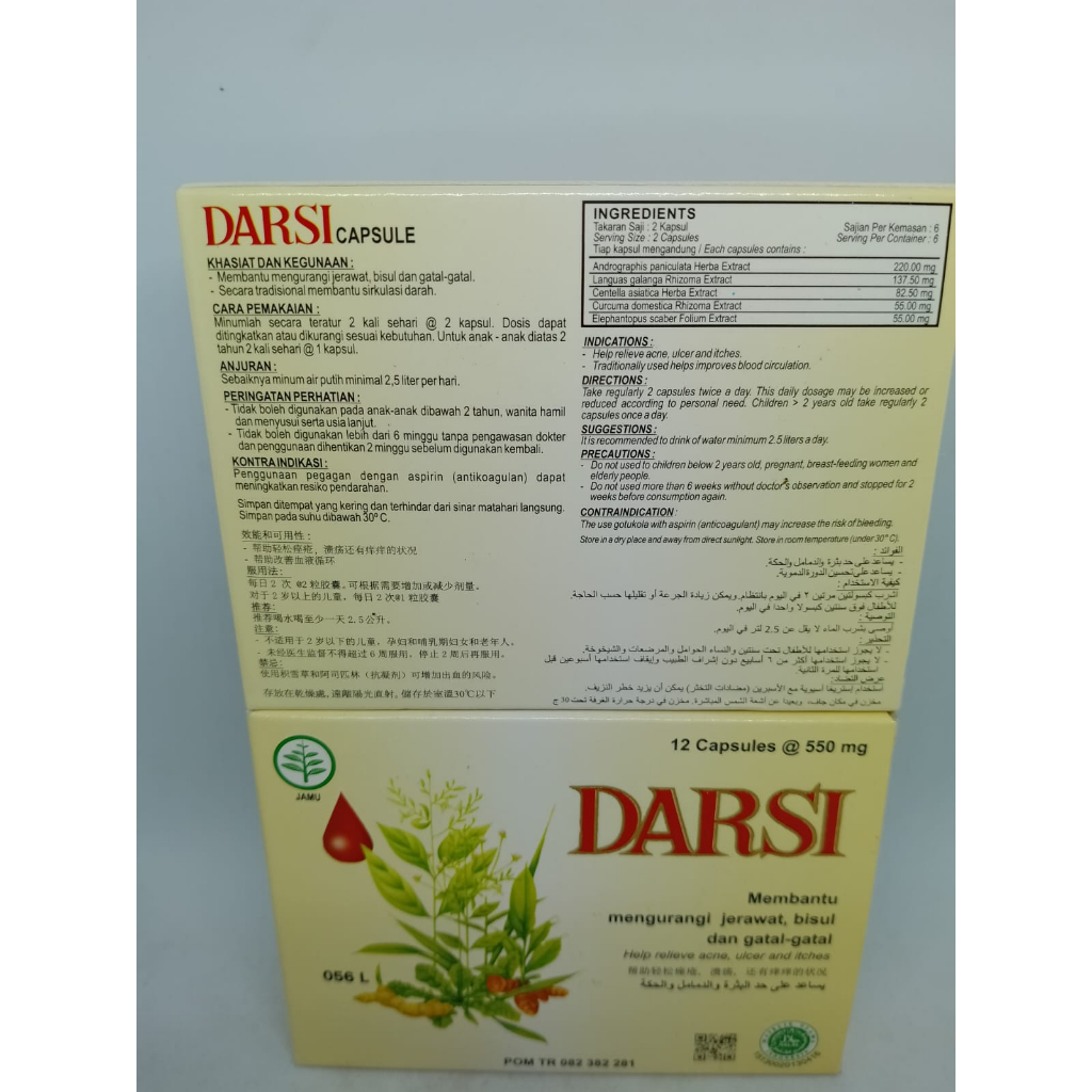 DARSI KAPSUL BERSIH DARAH