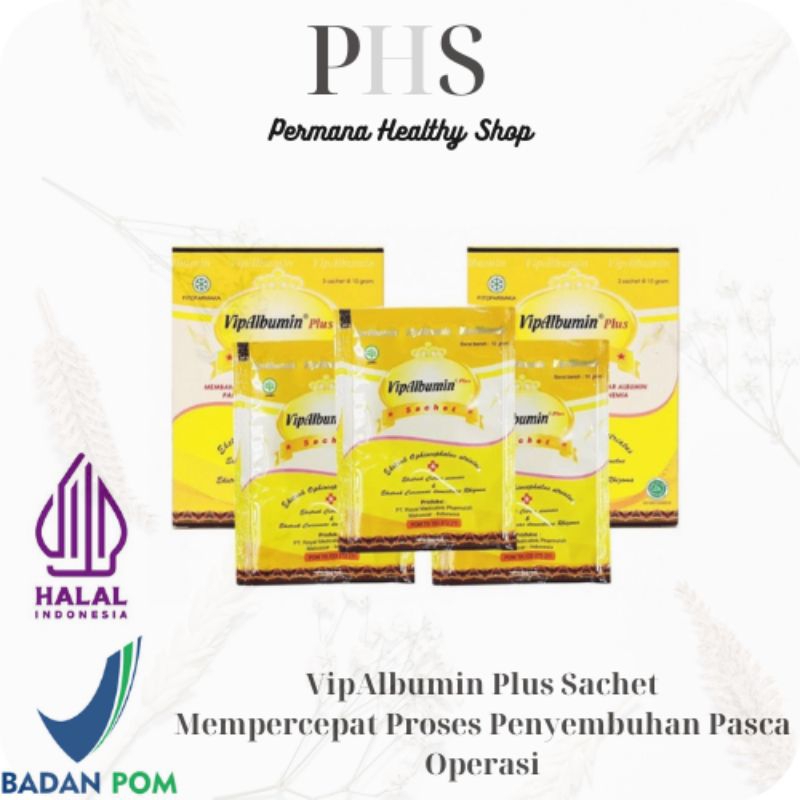 VipAlbumin Sachet - Isi 3 Sachet