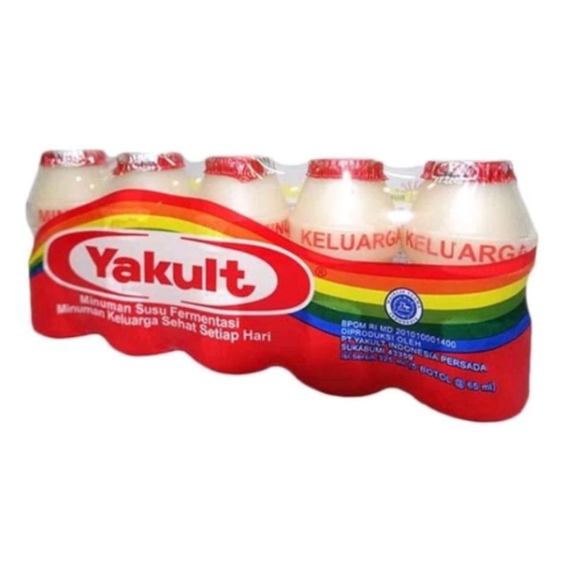 

YAKULT minuman susu prementasi 1 pak (isi 5)