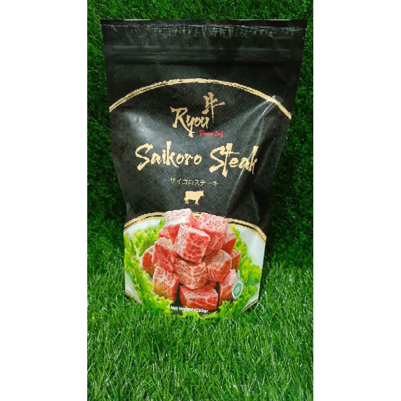 

Ryou Saikoro steak Beef Premium 380gr