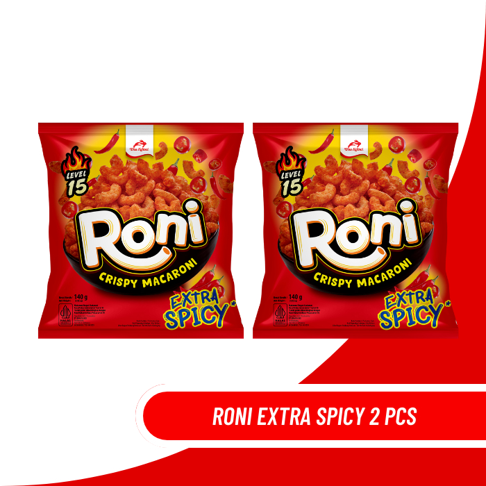 

Bundling Roni Makaroni Extra Spicy 140 gr