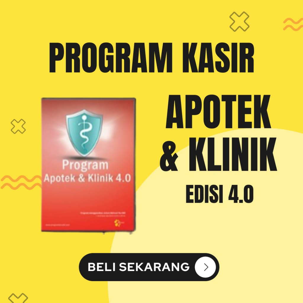Program Apotek & Klinik - Software Point of Sale