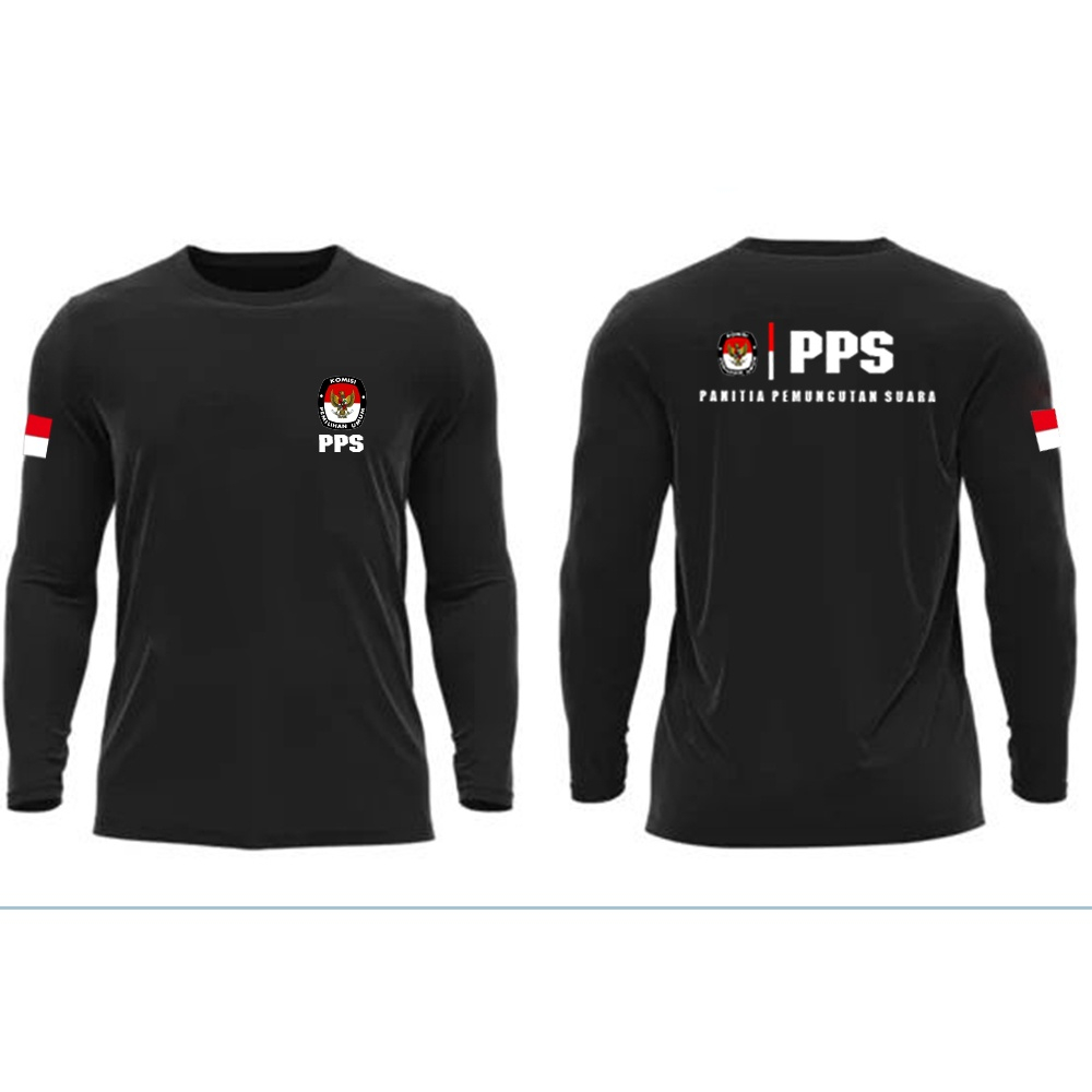 KAOS PPS PEMILU / KAOS PANJANG DAN PENDEK UNTUK PRIA WANITA PEMUNGUTAN SUARA
