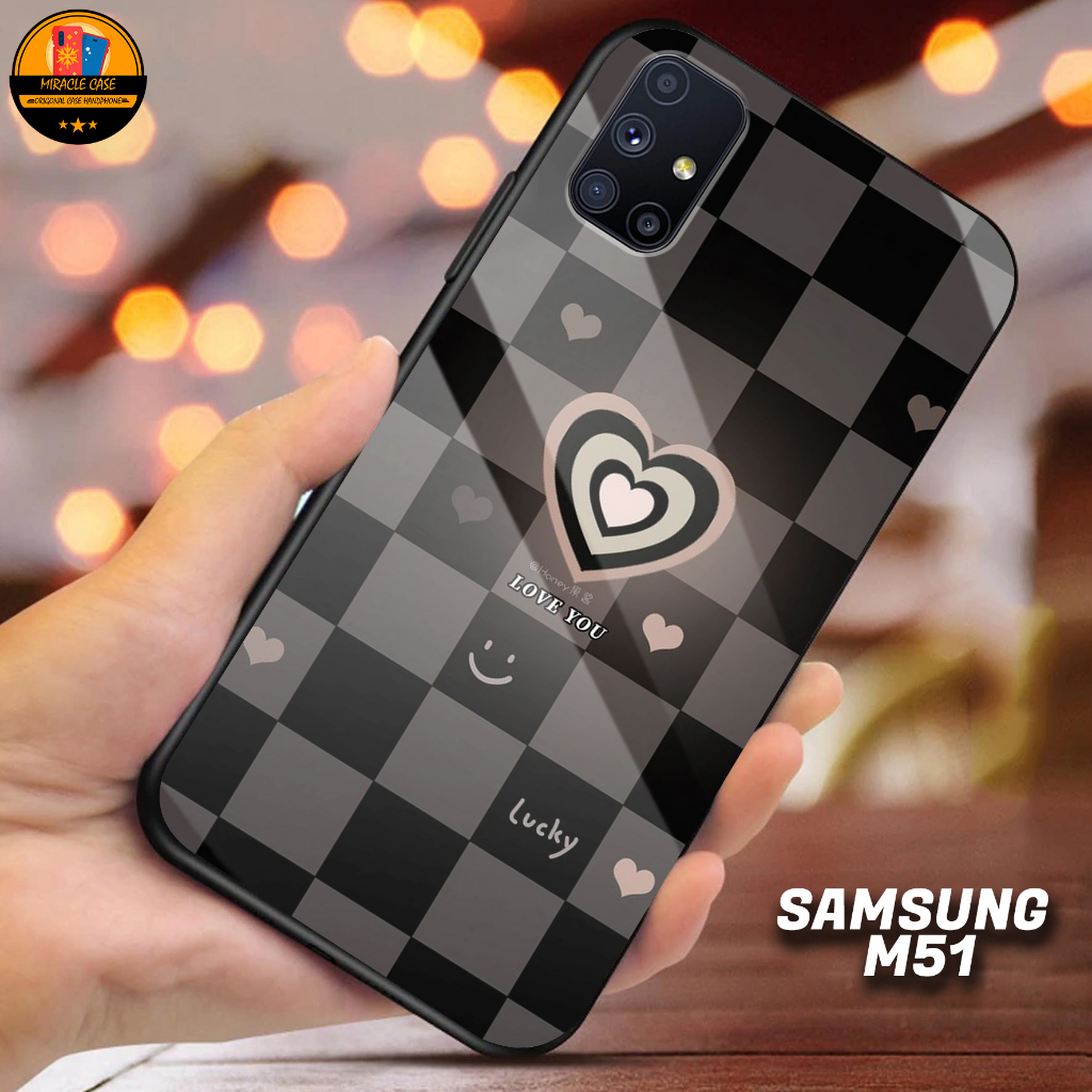 Case SAMSUNG M51 - Casing SAMSUNG M51 Terbaru 2023 MIRACLE CASE [ MOTIF 27 ] Silikon -  Case Hp SAMS