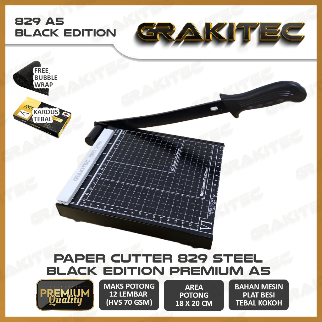 

Paper Cutter Mini A5 Premium Alat Potong Kertas / Mesin Pemotong Kertas