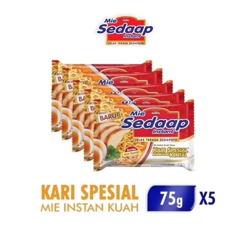 

sedaap kare spesial isi 5