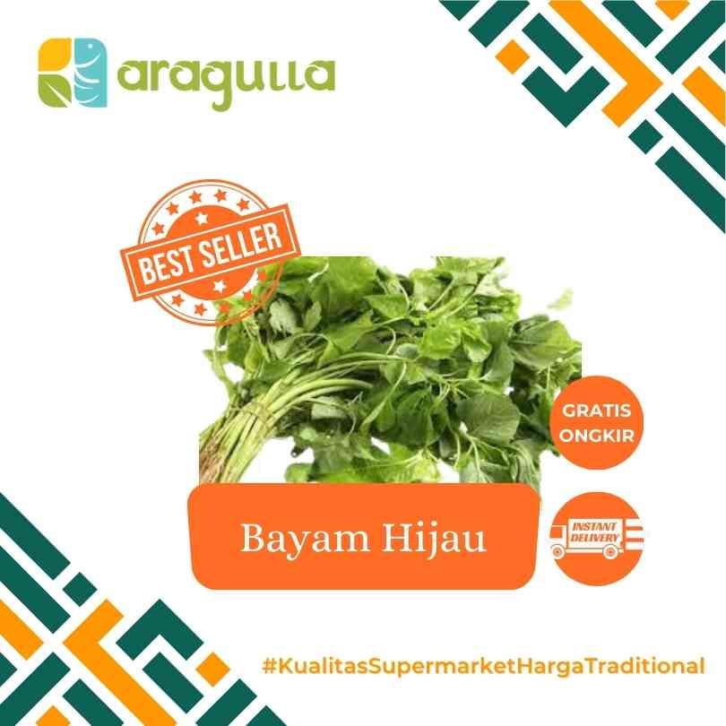 

Bayam Hijau [Sayur - Sayuran Segar Instant / Express Surabaya] - Aragulla