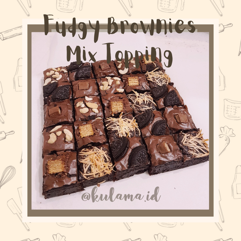 

KULAMA FUDGY BROWNIES MIX TOPPING