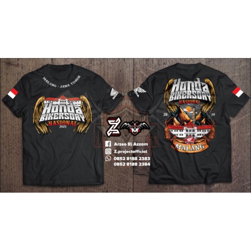 Kaos Honda Bikers Day 2023 Malang Kaos Bikers Kaos Anak Motor