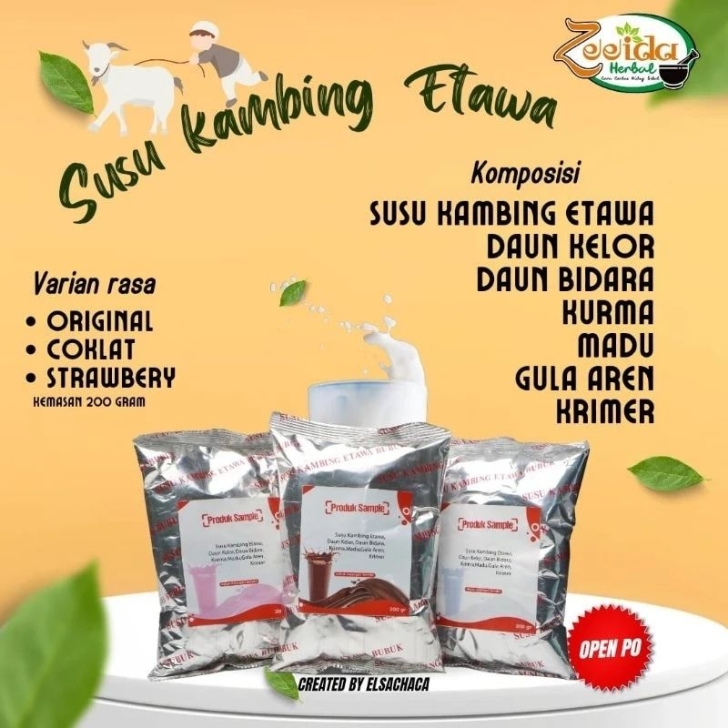 

SUSU KAMBING ETAWA PLUS ZEEIDA