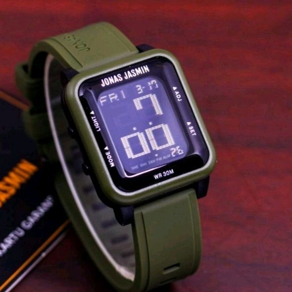 jam fashion digital Jonas jasmin cewek remaja dewasa