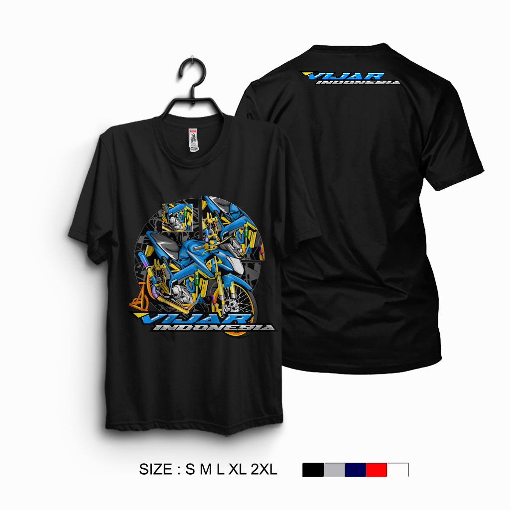 Kaos motor VIJAR VIXION JARI JARI | Dewasa Unisex