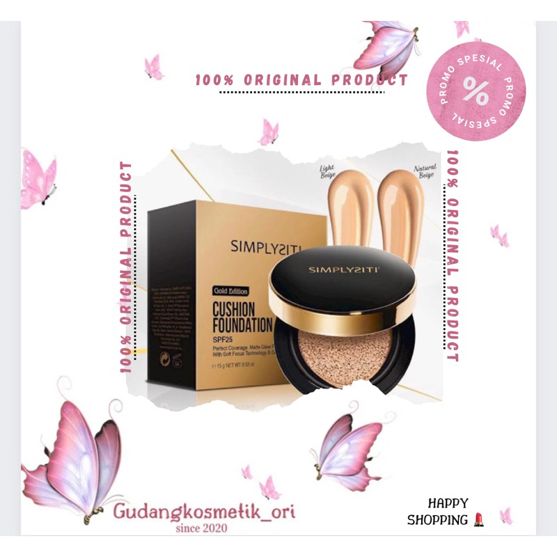 Simplysiti Gold Edition Cushion Foundation original