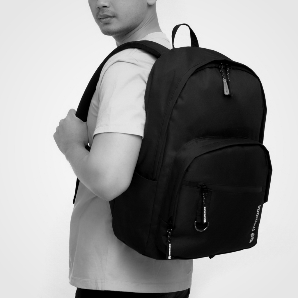 Mr Mads - Rayner Backpack Tas Ransel Laptop Pria Wanita Tas Punggung Perempuan Tas Sekolah Tas Kuliah Tas Laptop 14-16 inch Tas Kerja Cowok Terbaru