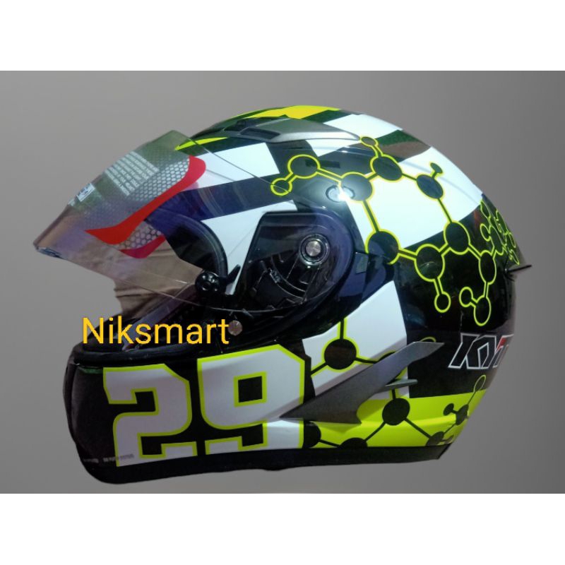 Helm KYT Vendetta 2 Iannone / Helm KYT Full Face Vendetta / Helm KYT Vendetta Andrea Iannone