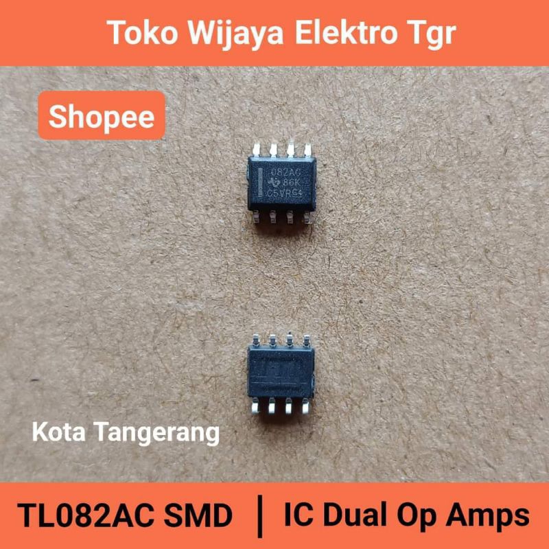 Audio Sparepart | TL082AC IC Smd 8 Pin