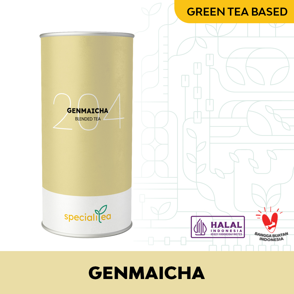 

Genmaicha (Green Tea) - Indonesian Artisan Tea SPECIALITEA