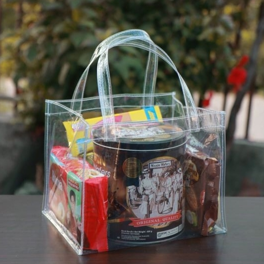 

Tas Goodie Bag Souvenir P25xL20xT20 Mika Transparan [SAKURA]