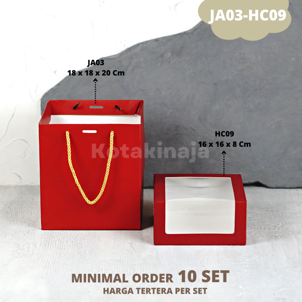 

Box Kue / Kotak Kue / Box Nasi / Kotak Nasi / Paperbag Polos / Paperbag Box / Box Makanan / Kotak Makanan I JA03-HC09