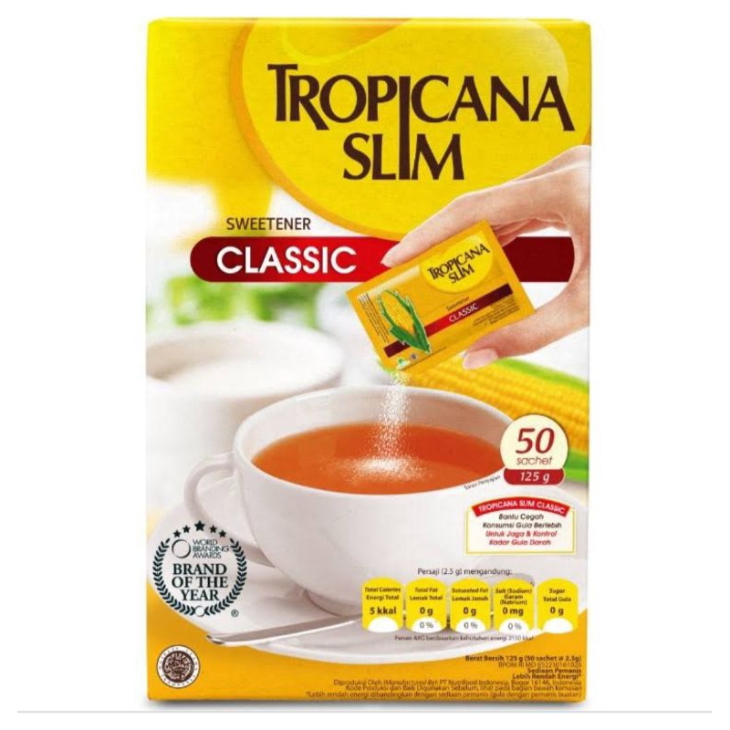 

Tropicana Slim Classic 50's
