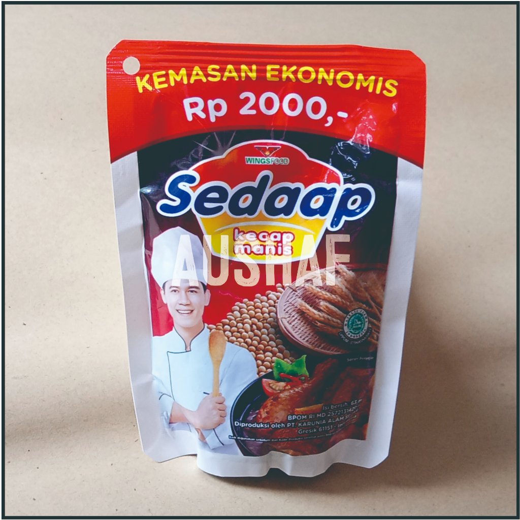 

[BANDED] 3x Kecap sedaap 63ml