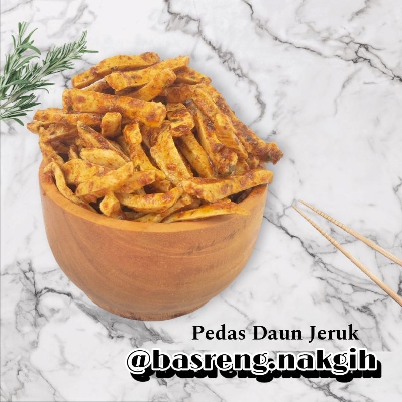 

Basreng Nakgih Pedas Daun Jeruk