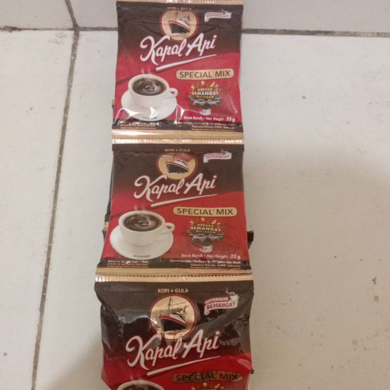 

KOPI KAPAL API SPECIAL MIX 1 Renceng=10 Sachet MURAH