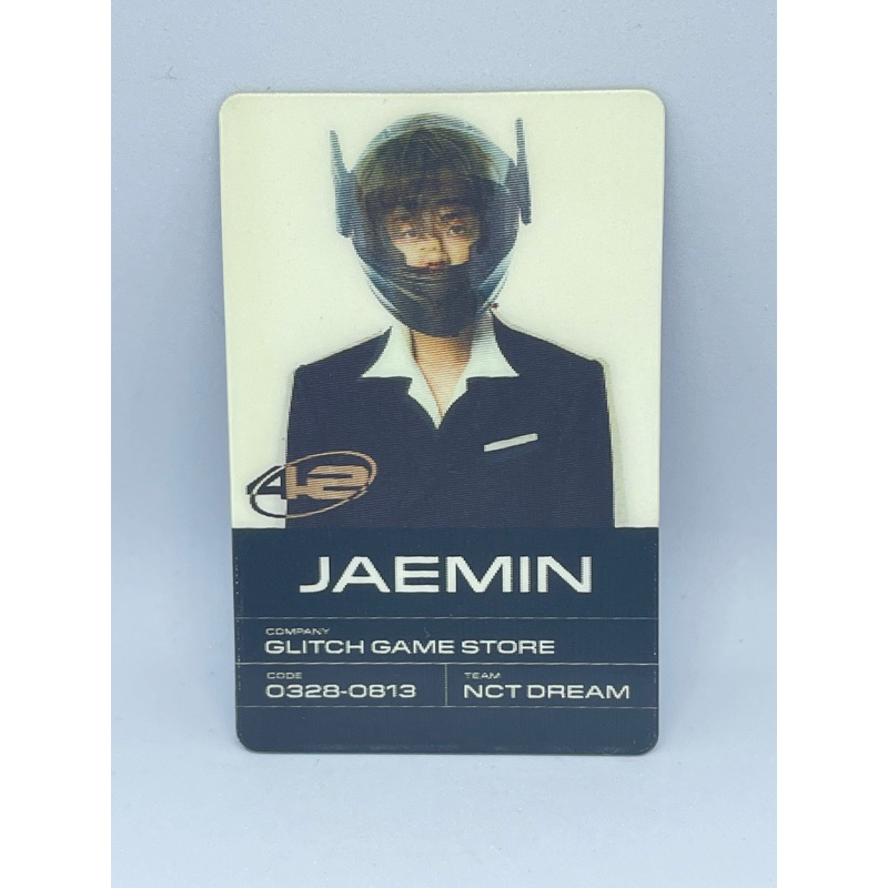 PHOTOCARD PC JAEMIN STRATCH NCT DREAM GLITCH MODE