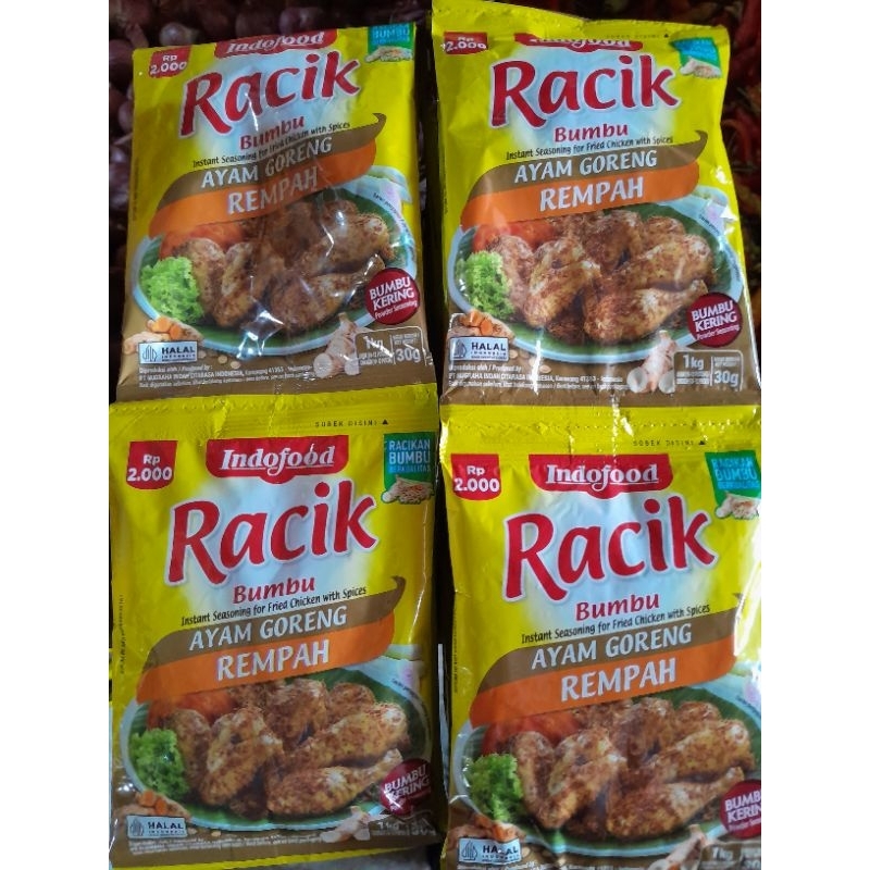 

RACIK AYAM GORENG REMPAH 30Gr